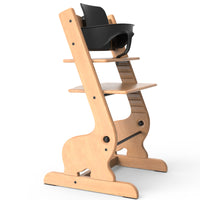 Solid Wood Adjustable Baby High Chair Toddler Learning Dining Chair Multi-functional