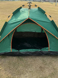 Automatic Pop-Up Camping Tent for Outdoor Beach and Hiking, Double Layer Waterproof Portable Shelter