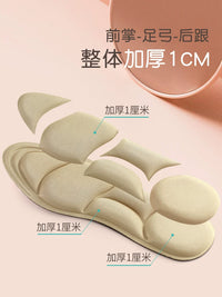 Forefoot Cushioning Insoles for Pain Relief and Comfort, Breathable and Sweat-Absorbing