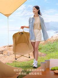 Portable Folding Camping Chair and Table Set for Outdoor Picnic Fishing Beach