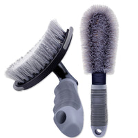 Car Wheel and Tire Cleaning Brush Set for Deep Stain Removal