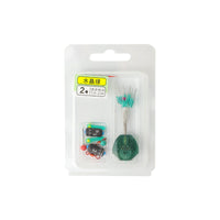 Fishing Space Bean Accessories Kit with Swivel, Sinker, and Silicone Floats for Competitive Angling