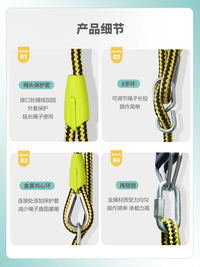 Kids' Gymnastics Rings for Indoor/Outdoor Pull-ups and Sensory Training