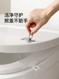 Fasola Toilet Lid Lifter Handle, Anti-Dirty Silicone Toilet Seat Cover Opener Gadget