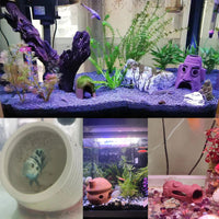 Ceramic Aquarium Hideaway Decoration for Small Fish and Shrimp Breeding
