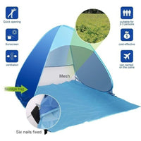 Automatic Pop-Up Beach Tent Sun Shelter for Outdoor Camping Hiking