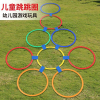 Sensory Integration Hopscotch Rings Set for Kids Indoor Outdoor Play