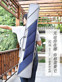 Portable Guqin Bag Thickened Waterproof Shockproof with Double Shoulder Straps