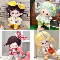 20cm Cotton Doll Lolita Maid Princess Dress Outfit