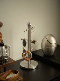Shy Pear Stainless Steel Jewelry Organizer Stand for Necklaces and Hair Ties