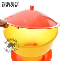 Automatic Poultry Feeder for Chickens, Ducks, Geese, and Pigeons