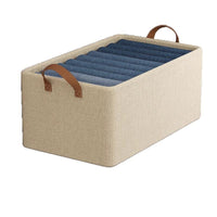 Foldable Fabric Storage Bins for Wardrobe and Clothes Organization
