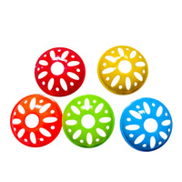Soccer Training Marker Cones, Windproof Hollow Agility Disc Cones for Field Training, Sports Obstacle Markers