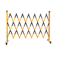 Retractable Fiberglass Safety Barrier Fence for Construction Sites and Crowd Control