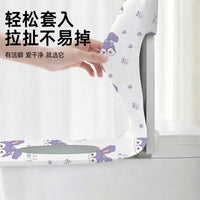 Disposable Toilet Seat Covers, Extra Long Thickened Waterproof Full Coverage, Individually Wrapped for Travel