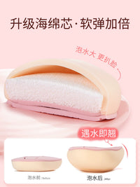 Marshmallow Soft Makeup Sponge Blender for Liquid Foundation - Large, Wet/Dry Use