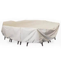 Outdoor Sofa Dustproof and Waterproof Cover, Outdoor Furniture Accessories, Patio Terrace Table and Chair Sunshade Cover, Rattan Sofa Protective Cover