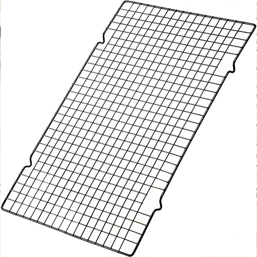 Black Non-Stick Cooling Rack for Baking, Cookies, Bread, and Pastries