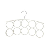 Multi-functional Non-slip Dipped Scarf and Tie Hanger for Wardrobe Organization