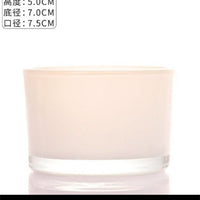 Glass Tealight Candle Holder Cups for DIY Candle Making