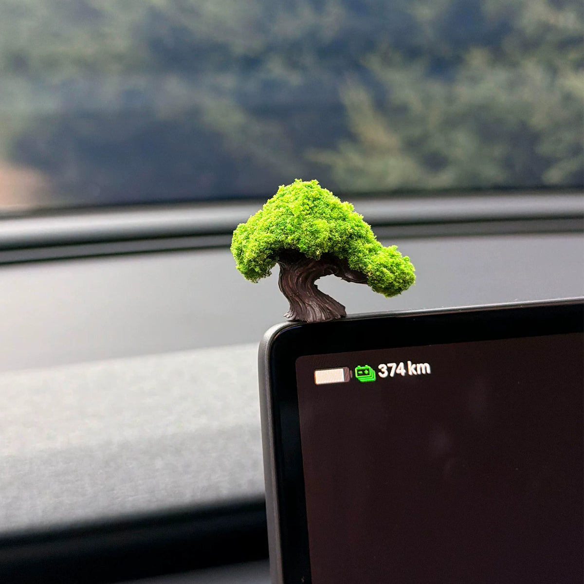 Lucky Tree Car Dashboard Ornament Miniature Landscape Decor