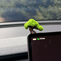 Lucky Tree Car Dashboard Ornament Miniature Landscape Decor