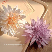 Anemone Flower Hair Clip for Buns and Side Styling