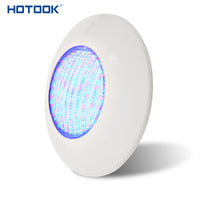 LED Wall-Mounted Swimming Pool Light Remote Control RGB Warm White Underwater Lamp for Massage Pool