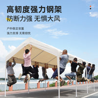 Outdoor Pop-Up Canopy Tent with Sunshade and Rain Protection for Patio, Garage, or Stall
