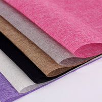 Linen Floral Wrapping Paper Sheets for Bouquets and DIY Crafts