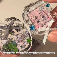 DIY Acrylic Transparent Keychain Blanks for Photos and Crafts