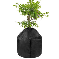 Winter Plant Protection Cover with Drawstring and Zipper for Outdoor Potted Plants, Shrubs, and Trees