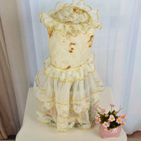 Blender Dust Cover with Lace Trim for Juicers and Kettles