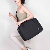 Travel Duffel Bag with Wet/Dry Compartment, Large Capacity, Lightweight for Business Travel & Commuting