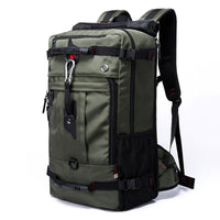 Extra Large Capacity Men's Business Casual Travel Backpack Multi-functional Wear-resistant Outdoor Hiking Bag
