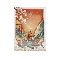 DIY Paper Carving Lamp Kit with Blank Templates, Decorative Night Light, 3D Handmade Papercut Light Box