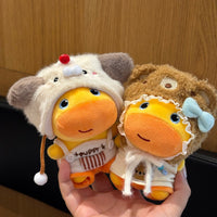 Capybara Lulu 10cm Cotton Doll Clothes Set for Plush Toys and Mini Figurines
