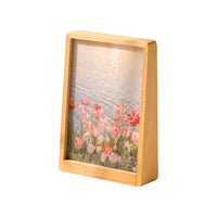 Trapezoid Acrylic Double-Sided Photo Frame for Display and DIY Art