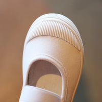 Kids' Canvas Shoes for Boys and Girls, Breathable Mesh, Non-Slip Sole, for Kindergarten and Indoor Play