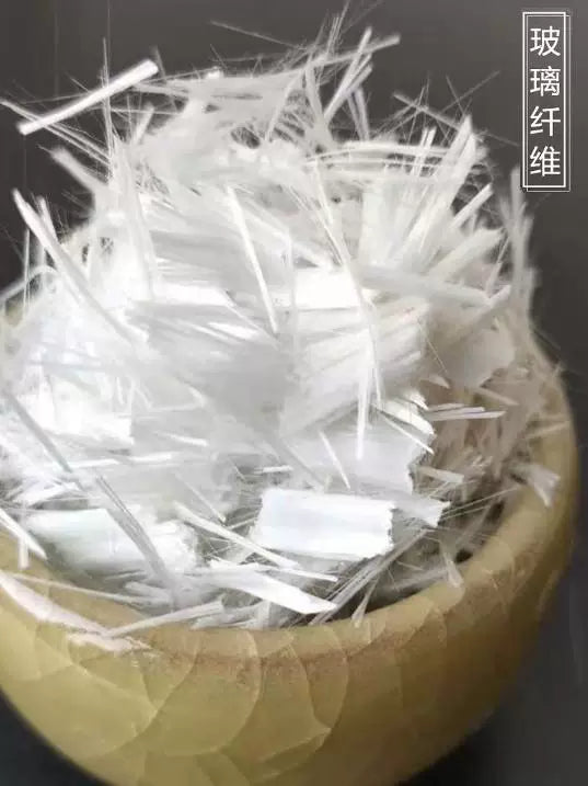 Fiberglass Chopped Strands for Concrete, Mortar, and Asphalt Reinforcement, High Temperature Resistant