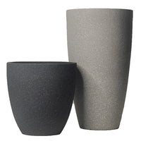 Large Imitation Cement Plastic Planter for Indoor Outdoor Green Plants