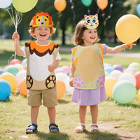 Kids' Animal Performance Costume with Headpiece for Halloween & Stage