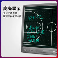 Portable Electronic Coaching Board for Basketball and Soccer, Magnetic Erasable Tactical Clipboard
