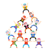 Strongman Stacking Game for Kids, Balancing Blocks Desktop Puzzle Toy