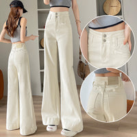Women's High-Waist Wide Leg Flare Jeans Winter 2024