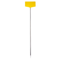 Waterproof Large Plastic Plant Labels with Stainless Steel Rod for Garden and Field Marking