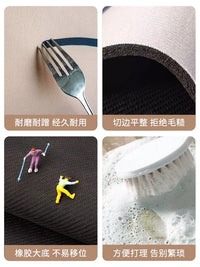 Cartoon Diatomaceous Earth Bath Mat Quick Dry Non-Slip Absorbent Bathroom Floor Mat