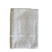 Cotton Double Gauze Fabric with Dotted Print for Baby Apparel and Homewear