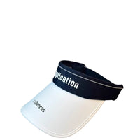 Women's Fashionable Sun Visor Hat UV Protection Breathable Hollow Top for Running & Sports