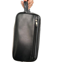 2025 Autumn New Travel Toiletry Bag Large Capacity Faux Leather Portable Wash Bag for Men